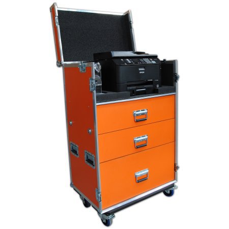 Custom Production Flight Case for Printer, Router and Nespresso Machine Storage